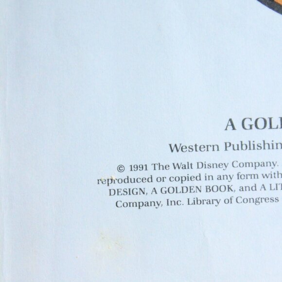 Vintage Beauty and The Beast Hardcover Book- A Little Golden Book - Picture 2 of 2